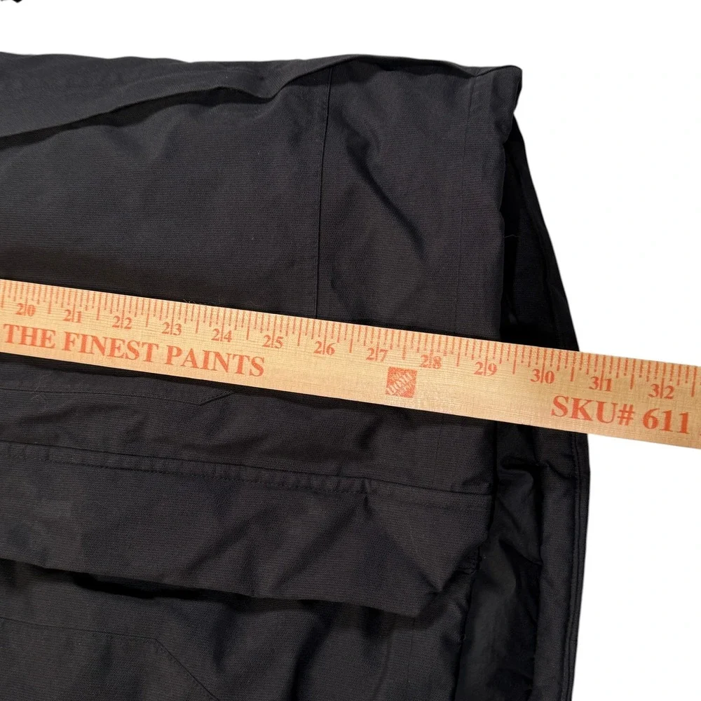 The North Face Parka Mens Small Black 550 Down Insulated Hooded Jacket NF0A33RE